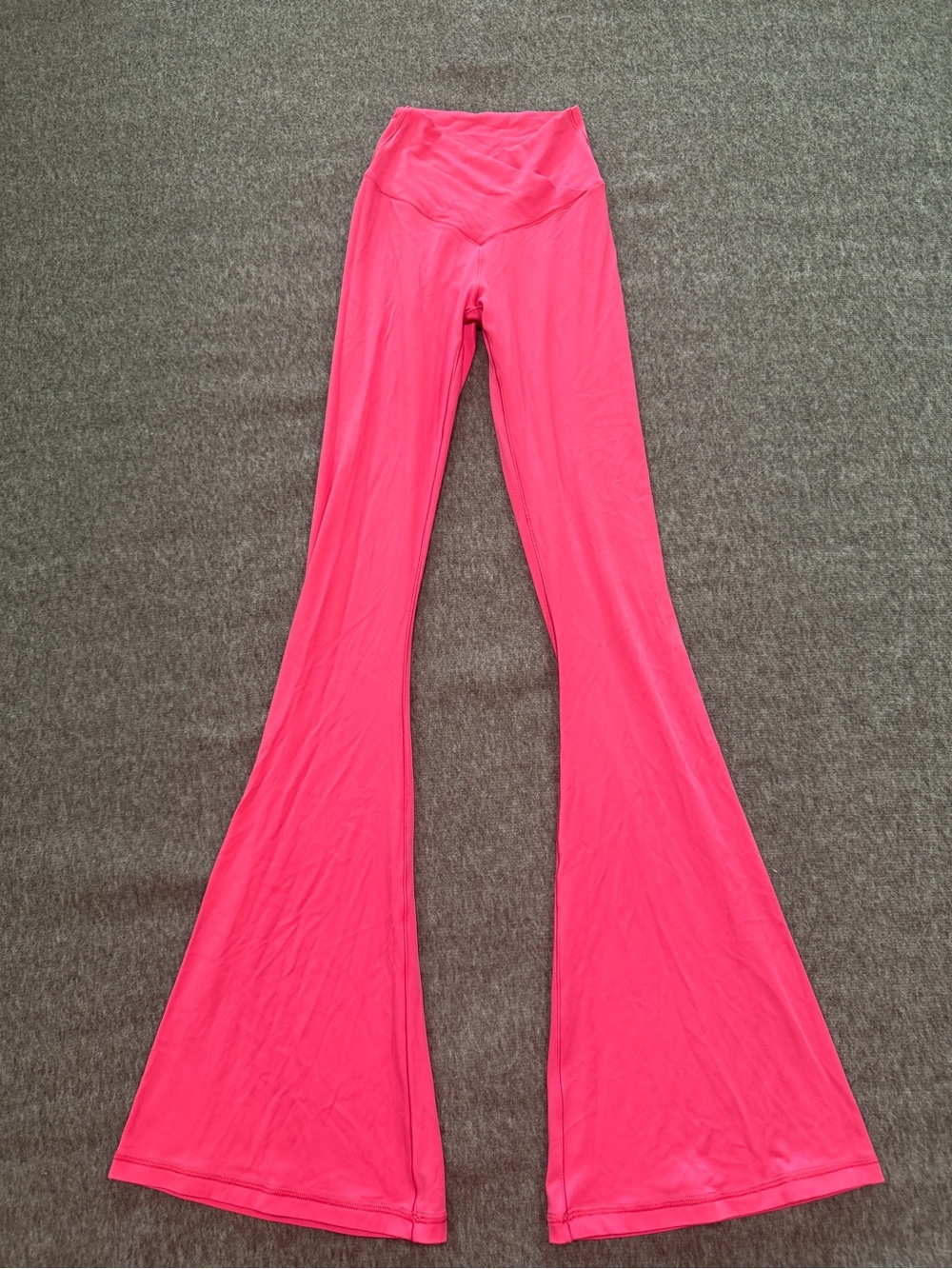 aerie Hot Pink High-Waist Flare Leggings